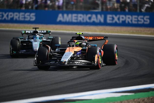 F1 Grand Prix of Great Britain - Practice Lando Norris of the McLaren F1 Team runs during free practice at the 13th round of the Formula 1 World Championship, WM, Weltmeisterschaft at Silverstone Circuit in Silverstone, Northamptonshire, England, on July 4, 2025. Silverstone Northampshire United Kingdom  Copyright: xAndreaxDiodatox originalFilename:diodato-formula1250704_npToP.jpg