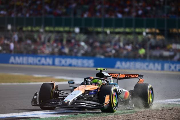 F1 Grand Prix of Great Britain - Practice Lando Norris of the McLaren F1 Team runs during free practice at the 13th round of the Formula 1 World Championship, WM, Weltmeisterschaft at Silverstone Circuit in Silverstone, Northamptonshire, England, on July 4, 2025. Silverstone Northampshire United Kingdom  Copyright: xAndreaxDiodatox originalFilename:diodato-formula1250704_npd5h.jpg