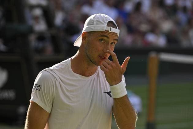 Tennis : Wimbledon -2025 - ITF - Tennis - Wimbledon - ITF - Jean Lenoard Struff - Allemagne GB  Copyright: xChryslenexCaillaudx xPznewsx
