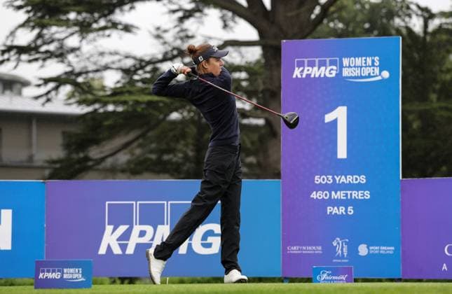 KPMG Women s Irish Open 2025, Carton House, Maynooth 5 7 2025 Meghan MacLaren Meghan MacLaren 5 7 2025  Copyright: x INPHO LaszloxGeczox LG1_3152