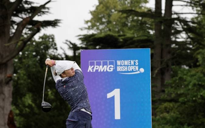 KPMG Women s Irish Open 2025, Carton House, Maynooth 5 7 2025 Elena Moosmann Elena Moosmann 5 7 2025  Copyright: x INPHO LaszloxGeczox LG1_3194