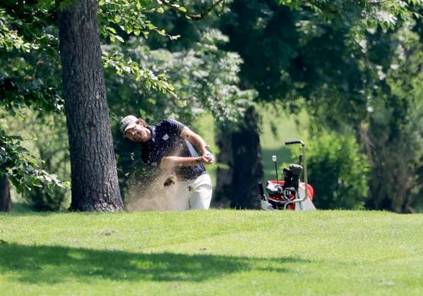 GOLF - Interwetten Open HAUS,AUSTRIA,05.JUL.25 - GOLF - Interwetten Open, HotelPlanner Tour, Golfclub Schladming. Image shows Christoph Bleier (AUT).  GEPAxpictures xHansxOberlaender