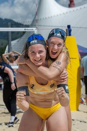 Beach Pro Tour Elite 16 Gstaad, 05 07 2025 Beach Pro Tour Elite 16 Gstaad on 05 07 2025 Copyright: xBEAUTIFULxSPORTS PeterxWeberx
