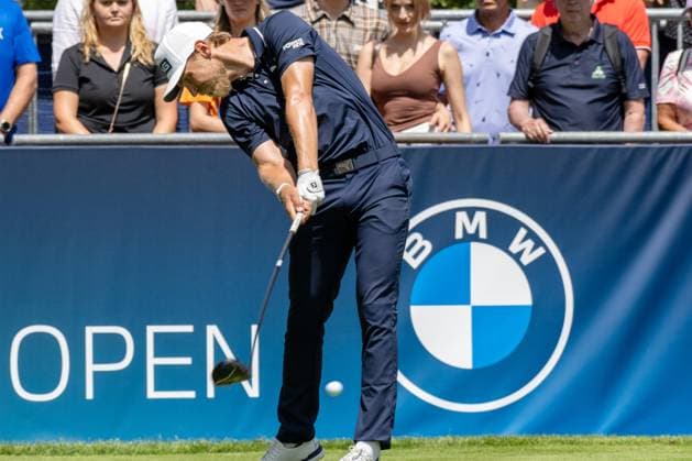 Kristoffer Reitan NOR xettx, Germany, Munich, 05 07 2025, Golf, BMW International Open, 2025, Round 3, DP World Tour, Golfclub Muenchen Eichenried