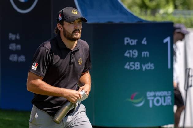 Tim Wiedemeyer AM xettx, Germany, Munich, 05 07 2025, Golf, BMW International Open, 2025, Round 3, DP World Tour, Golfclub Muenchen Eichenried