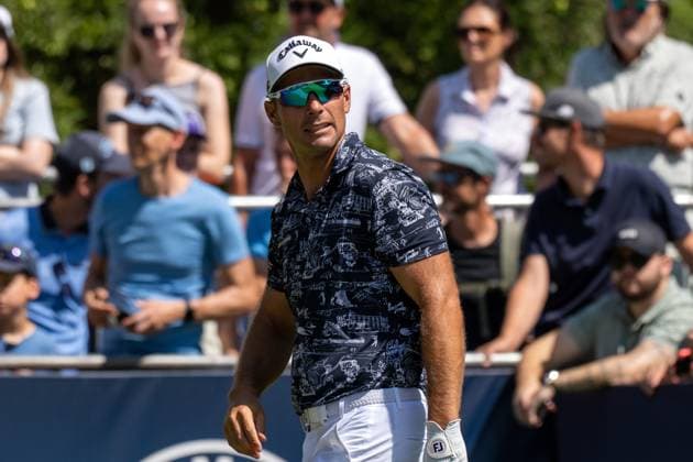 Andrea Pavan ITA xettx, Germany, Munich, 05 07 2025, Golf, BMW International Open, 2025, Round 3, DP World Tour, Golfclub Muenchen Eichenried