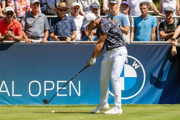 Andrea Pavan ITA xettx, Germany, Munich, 05 07 2025, Golf, BMW International Open, 2025, Round 3, DP World Tour, Golfclub Muenchen Eichenried