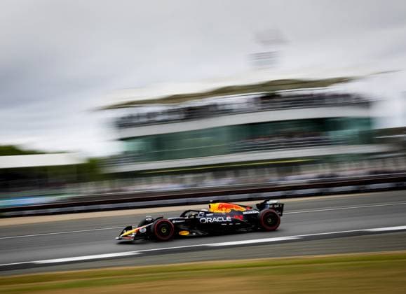 SILVERSTONE - Max Verstappen (Red Bull Racing) during 3rd free practice at the Silverstone circuit ahead of the Great Britain Grand Prix. ANP SEM VAN DER WAL xVIxANPxSportx xxANPxIVx 530978345 originalFilename: 530978345.jpg
