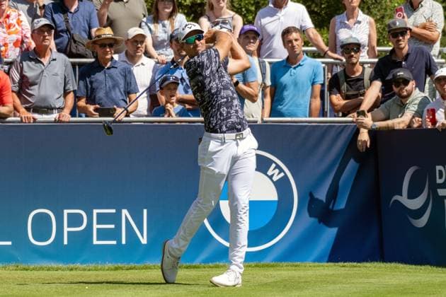 Andrea Pavan ITA xettx, Germany, Munich, 05 07 2025, Golf, BMW International Open, 2025, Round 3, DP World Tour, Golfclub Muenchen Eichenried