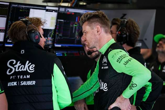 F1 - BRITISH GRAND PRIX 2025 HULKENBERG Nico (ger), Stake F1 Team Kick C45, portrait during the Formula 1 Qatar Airways British Grand Prix 2025, 12th round of the 2025 FIA Formula One World Championship, WM, Weltmeisterschaft from July 4 to 6, 2025 on the Silverstone Circuit, in Silverstone, United Kingdom - SilverstoneUnited Kingdom  Copyright: xEricxAlonsox