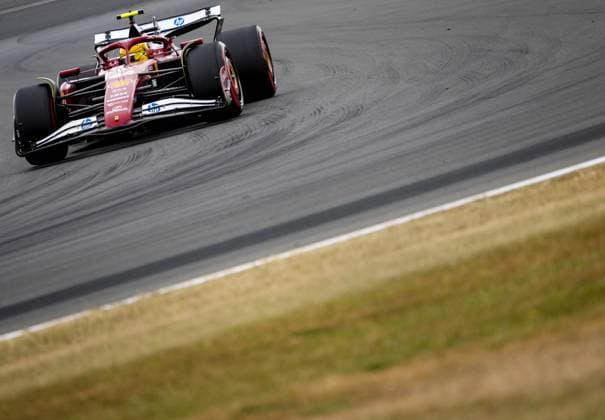 SILVERSTONE - Lewis Hamilton (Ferrari) during 3rd free practice at the Silverstone circuit ahead of the Great Britain Grand Prix. ANP SEM VAN DER WAL xVIxANPxSportx xxANPxIVx 530978478 originalFilename: 530978478.jpg