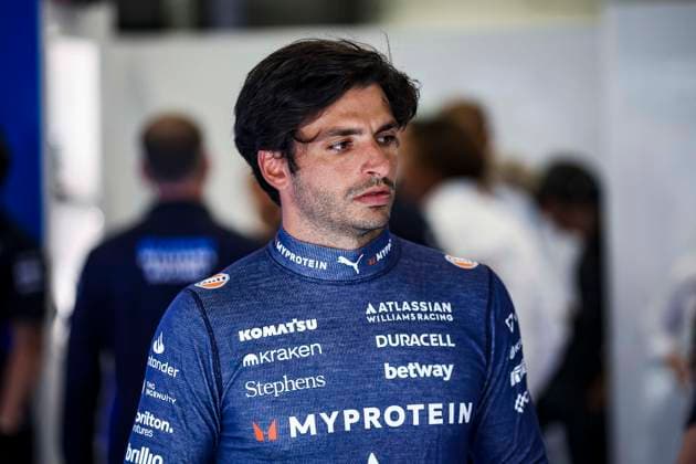 F1 - BRITISH GRAND PRIX 2025 SAINZ Carlos (spa), Williams Racing FW47, portrait during the Formula 1 Qatar Airways British Grand Prix 2025, 12th round of the 2025 FIA Formula One World Championship, WM, Weltmeisterschaft from July 4 to 6, 2025 on the Silverstone Circuit, in Silverstone, United Kingdom - SilverstoneUnited Kingdom  Copyright: xEricxAlonsox