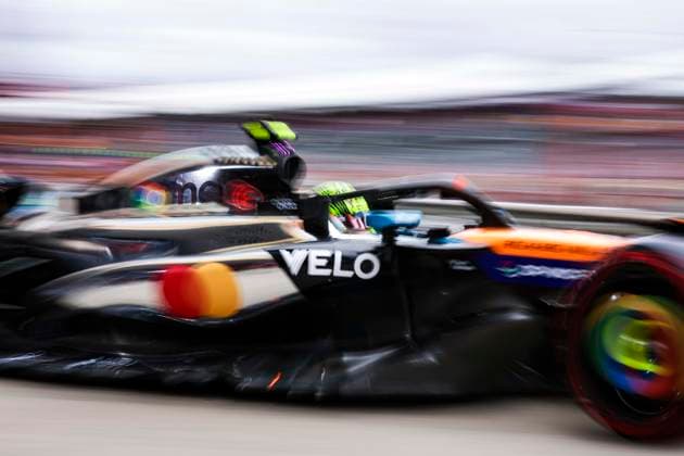 F1 - BRITISH GRAND PRIX 2025 04 NORRIS Lando (gbr), McLaren F1 Team MCL39, action during the Formula 1 Qatar Airways British Grand Prix 2025, 12th round of the 2025 FIA Formula One World Championship, WM, Weltmeisterschaft from July 4 to 6, 2025 on the Silverstone Circuit, in Silverstone, United Kingdom - SilverstoneUnited Kingdom  Copyright: xEricxAlonsox