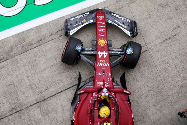 F1 - BRITISH GRAND PRIX 2025 44 HAMILTON Lewis (gbr), Scuderia Ferrari SF-25, action during the Formula 1 Qatar Airways British Grand Prix 2025, 12th round of the 2025 FIA Formula One World Championship, WM, Weltmeisterschaft from July 4 to 6, 2025 on the Silverstone Circuit, in Silverstone, United Kingdom - SilverstoneUnited Kingdom  Copyright: xEricxAlonsox