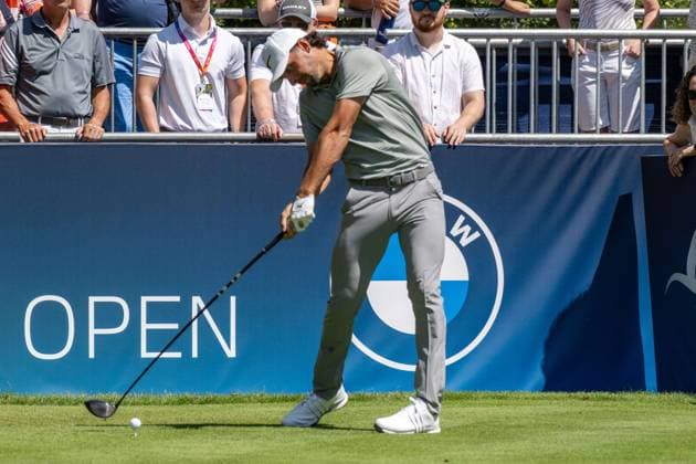 Marco Penge ENG xettx, Germany, Munich, 05 07 2025, Golf, BMW International Open, 2025, Round 3, DP World Tour, Golfclub Muenchen Eichenried
