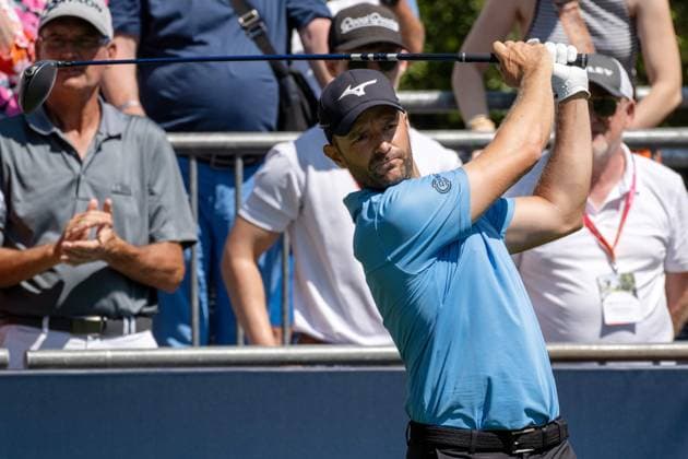 Marcel Schneider GER xettx, Germany, Munich, 05 07 2025, Golf, BMW International Open, 2025, Round 3, DP World Tour, Golfclub Muenchen Eichenried