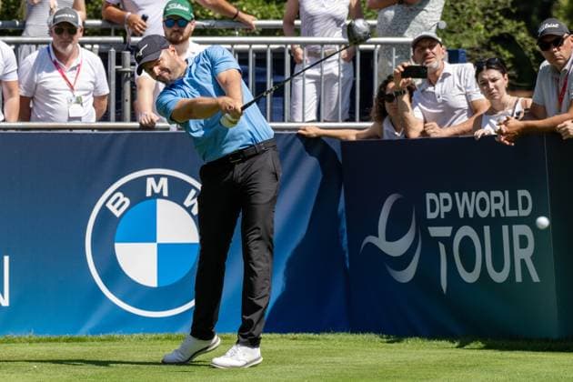 Marcel Schneider GER xettx, Germany, Munich, 05 07 2025, Golf, BMW International Open, 2025, Round 3, DP World Tour, Golfclub Muenchen Eichenried