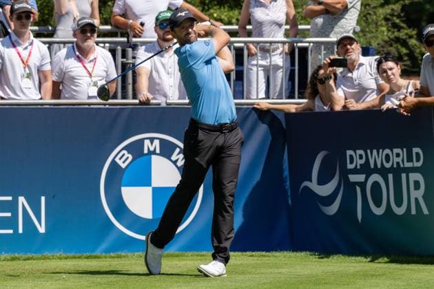 Marcel Schneider GER xettx, Germany, Munich, 05 07 2025, Golf, BMW International Open, 2025, Round 3, DP World Tour, Golfclub Muenchen Eichenried