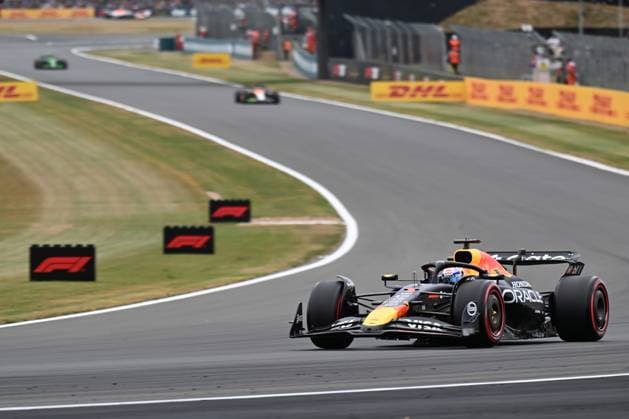 5th July 2025; Silverstone Circuit, Northamptonshire, England; Formula 1 2025 Qatar Airways British F1 Grand Prix; Qualifying Day; Max Verstappen in the Honda RBPTH003 powered Red Bull Racing-Honda RBPT RB21 car during the third practice session (P3)  ActionPlus12809377 SimonxWest