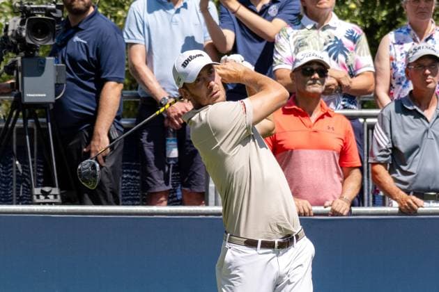 Ugo Coussaud FRA xettx, Germany, Munich, 05 07 2025, Golf, BMW International Open, 2025, Round 3, DP World Tour, Golfclub Muenchen Eichenried