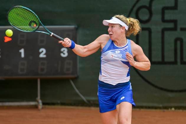 Anna Lena Friedsam GER 05 07 2025 Tennis 1 Bundesliga Ladies, TC Bredeney vs LTTC RW Berlin, Tennis Club Bredeney, Essen, Copyright: xpepphotox xHorstxMauelshagenx pep00321, pep_20250705_hm_72271