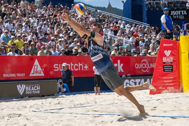 Beach Pro Tour Elite 16 Gstaad, 05 07 2025 Beach Pro Tour Elite 16 Gstaad on 05 07 2025 Copyright: xBEAUTIFULxSPORTS PeterxWeberx