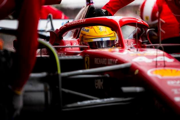 Formula 1 Qatar Airways British Grand Prix 2025 Alexis Perrin OVERTAKE MAXPPP - Silverstone 05 07 2025 44 HAMILTON Lewis (gbr), Scuderia Ferrari HP, portrait during the Formula 1 Qatar Airways British Grand Prix 2025, the 12th round of the 2025 FIA Formula 1 World Championship, WM, Weltmeisterschaft at the Silverstone Circuit in Silverstone, United Kingdom, from July?3 to 6, 2025 Silverstone United Kingdom  Copyright: xOVERTAKE MAXPPPxAlexisxPerrinx OVT202507059411 OVT202507059411