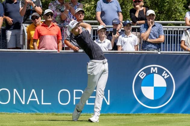 Rasmus Neergaard Petersen DEN xettx, Germany, Munich, 05 07 2025, Golf, BMW International Open, 2025, Round 3, DP World Tour, Golfclub Muenchen Eichenried