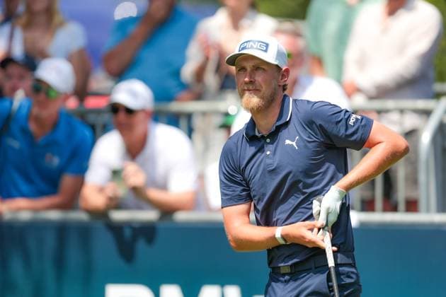 MUNICH, GERMANY - 05.07.2025: Kristoffer REITAN (NOR). The BMW International Open at Golfclub Munchen Eichenried on July 05, 2025 in Germany.