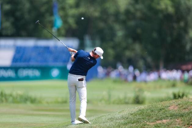 MUNICH, GERMANY - 05.07.2025: Richard MANSELL (ENG). The BMW International Open at Golfclub Munchen Eichenried on July 05, 2025 in Germany.