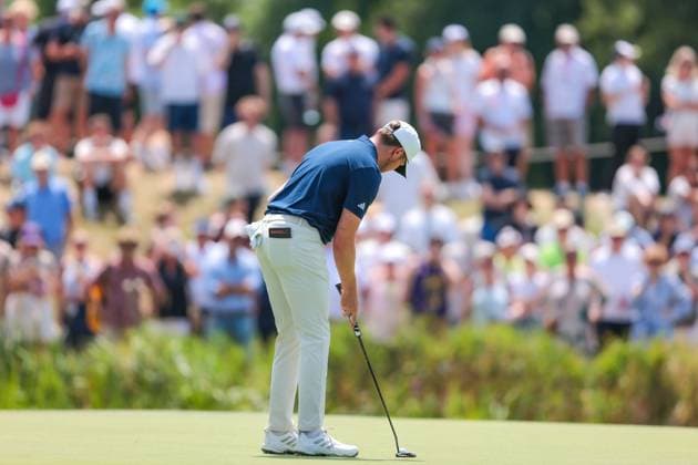MUNICH, GERMANY - 05.07.2025: Richard MANSELL (ENG). The BMW International Open at Golfclub Munchen Eichenried on July 05, 2025 in Germany.