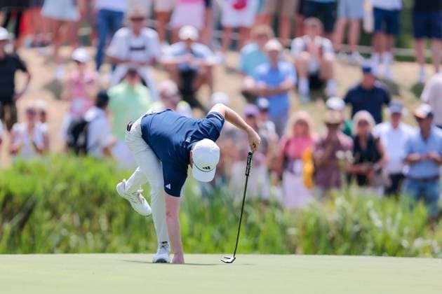 MUNICH, GERMANY - 05.07.2025: Richard MANSELL (ENG). The BMW International Open at Golfclub Munchen Eichenried on July 05, 2025 in Germany.