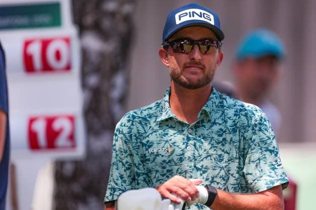 MUNICH, GERMANY - 05.07.2025: Davis BRYANT (USA). The BMW International Open at Golfclub Munchen Eichenried on July 05, 2025 in Germany.