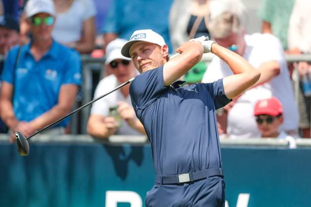 MUNICH, GERMANY - 05.07.2025: Kristoffer REITAN (NOR). The BMW International Open at Golfclub Munchen Eichenried on July 05, 2025 in Germany.