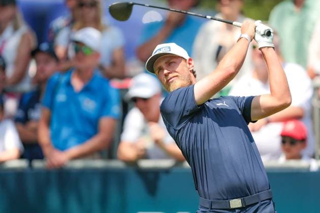 MUNICH, GERMANY - 05.07.2025: Kristoffer REITAN (NOR). The BMW International Open at Golfclub Munchen Eichenried on July 05, 2025 in Germany.