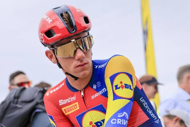 CICLISMO - Tour De France - Tour de France 2025 - Stage 1 Thibau NYS, Lidl Trek, during the Tour de France 2025, UCI WorldTour cycling event, Stage 1, Lille Metropole - Lille Metropole (184,9 Km) on 5 July 2025 in Lille, France during Tour de France 2025 - Stage 1, Tour De France race in France, France, July 05 2025 France France  Copyright: xIPAxSport ABACAx