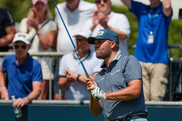 MUNICH, GERMANY - 05.07.2025: Daniel BROWN (ENG). The BMW International Open at Golfclub Munchen Eichenried on July 05, 2025 in Germany.