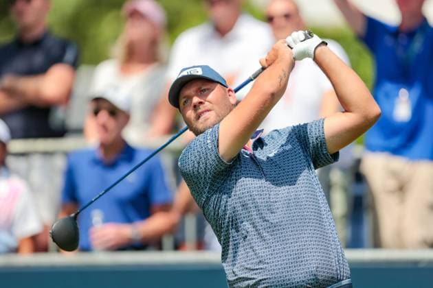 MUNICH, GERMANY - 05.07.2025: Daniel BROWN (ENG). The BMW International Open at Golfclub Munchen Eichenried on July 05, 2025 in Germany.