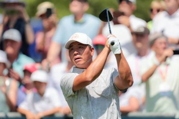 MUNICH, GERMANY - 05.07.2025: Ashun WU (CHN). The BMW International Open at Golfclub Munchen Eichenried on July 05, 2025 in Germany.