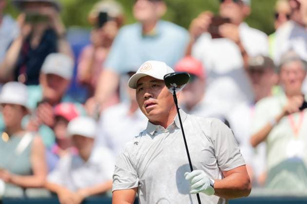MUNICH, GERMANY - 05.07.2025: Ashun WU (CHN). The BMW International Open at Golfclub Munchen Eichenried on July 05, 2025 in Germany.