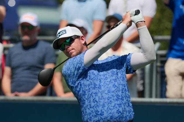 MUNICH, GERMANY - 05.07.2025: Brandon STONE (RSA). The BMW International Open at Golfclub Munchen Eichenried on July 05, 2025 in Germany.