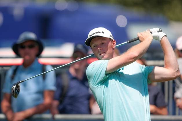 MUNICH, GERMANY - 05.07.2025: Ryggs JOHNSTON (USA). The BMW International Open at Golfclub Munchen Eichenried on July 05, 2025 in Germany.