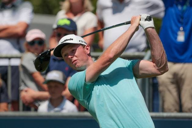 MUNICH, GERMANY - 05.07.2025: Ryggs JOHNSTON (USA). The BMW International Open at Golfclub Munchen Eichenried on July 05, 2025 in Germany.