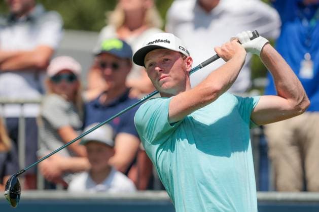 MUNICH, GERMANY - 05.07.2025: Ryggs JOHNSTON (USA). The BMW International Open at Golfclub Munchen Eichenried on July 05, 2025 in Germany.