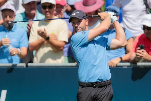 MUNICH, GERMANY - 05.07.2025: Marcel SCHNEIDER (GER). The BMW International Open at Golfclub Munchen Eichenried on July 05, 2025 in Germany.