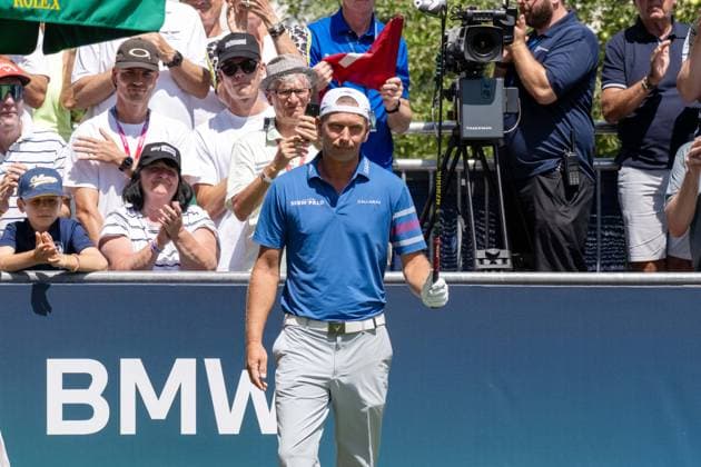 Marcel Siem GER xettx, Germany, Munich, 05 07 2025, Golf, BMW International Open, 2025, Round 3, DP World Tour, Golfclub Muenchen Eichenried