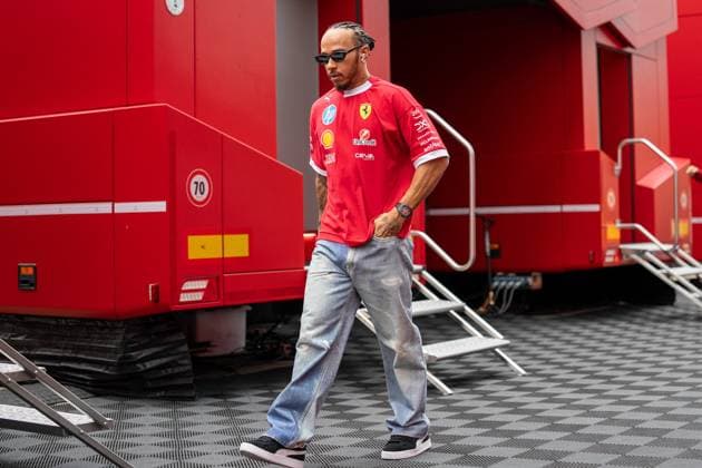 F1 British GP 2025 - UK Lewis Hamilton (Gbr) of Scuderia Ferrari 44 during the Formula 1 Qatar Airways British Grand Prix 2025 on Saturday at the Silverstone International Circuit, Silverstone, Great Britain on July 5, 2025 Photo by Photo by Antoine Lapeyre ABACAPRESS.COM Silverstone United Kingdom  Copyright: xLapeyrexAntoine ABACAx