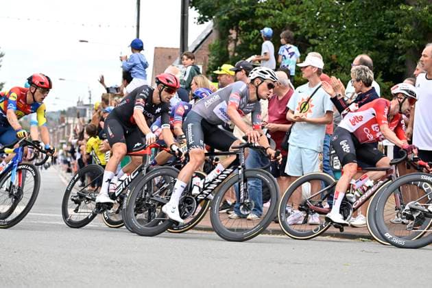 Tour de France 2025 Stage 1 LILLE METROPOLE, FRANCE - JULY 05 : Dillier Silvan (SUI) of Alpecin - Deceuninck in action during stage 1 of the 112th edition of Tour de France an UCI World Tour 2.UWT cycling road race stage for Men Elite of 185 km with start in Lille Metropole and finish in Lille Metropole on July 5, 2025 in Lille Metropole, France, 05 07 2025 ( Motordriver Kenny Verfaillie - Lille Metropole France  Copyright: xJanxDexMeuleneirx