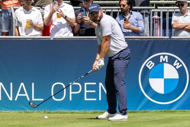 Jordan Smith ENG xettx, Germany, Munich, 05 07 2025, Golf, BMW International Open, 2025, Round 3, DP World Tour, Golfclub Muenchen Eichenried