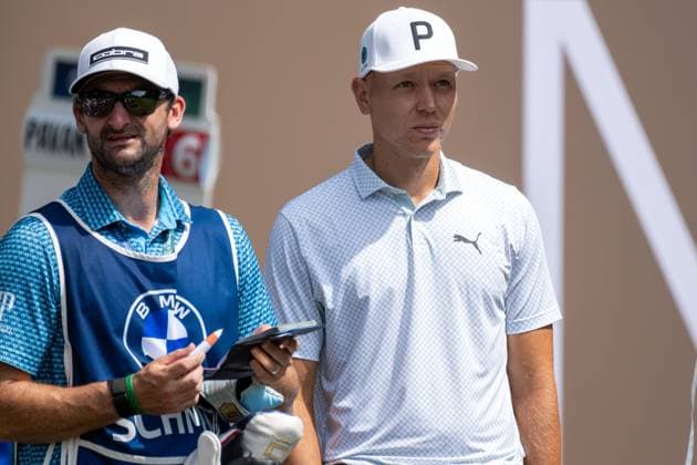 Matti Schmid GER xettx, Germany, Munich, 05 07 2025, Golf, BMW International Open, 2025, Round 3, DP World Tour, Golfclub Muenchen Eichenried